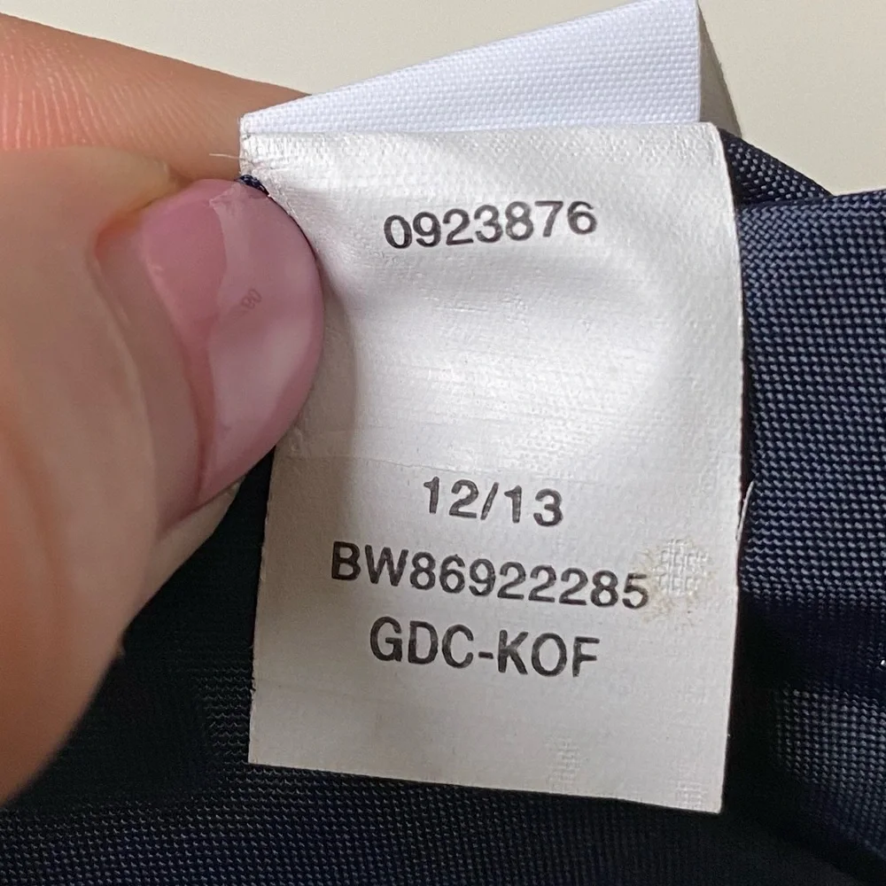 Tommy Hilfiger Blue Monogram Crossbody Bag